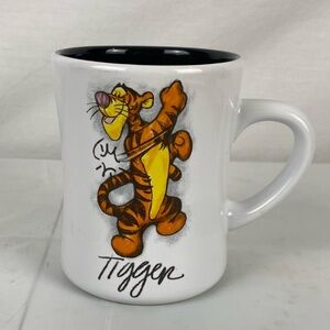 VINTAGE THE DISNEY STORE CERAMIC TIGGER COFFEE CUP MUG 16OZ
